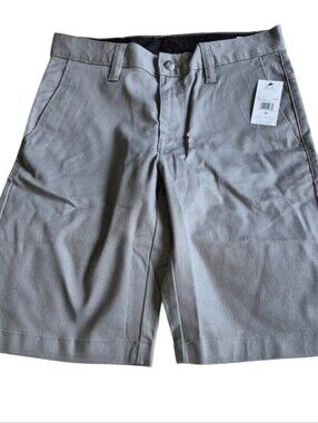 Volcom Vmonty Stretch 22 Shorts Mens 28 Gray Chino NWT